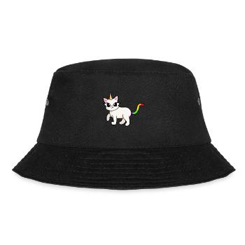 Licorne Licornes Chat Chatons Enfants - Bob - noir - Devant - Lela (165cm)