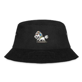 lustig witzig spaßig Pferd Pferde Gaul Kinder Kind - Bucket Hat - Schwarz - Vorne - Lela (165cm)