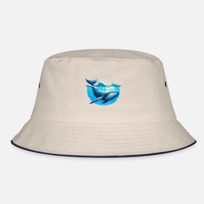 Blue Whale Bucket Hat