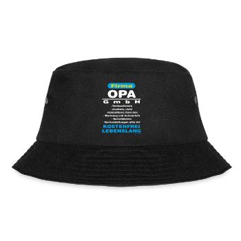 Opa GmbH RAHMENLOS® - Bucket Hat - Schwarz - Vorne - Lela (165cm)