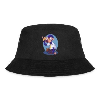 Monkey Business - Bucket Hat - Schwarz - Vorne - Lela (165cm)