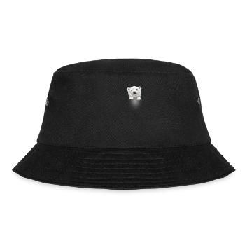TASCHE POLAR BEAR - Bucket Hat - Schwarz - Vorne - Lela (165cm)
