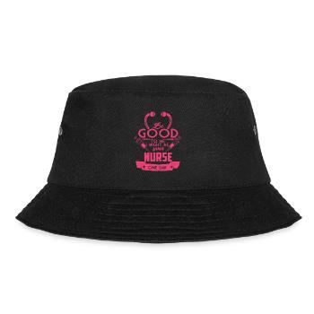 Nurse / nurse - Bucket Hat - black - Front - Lela (165cm)