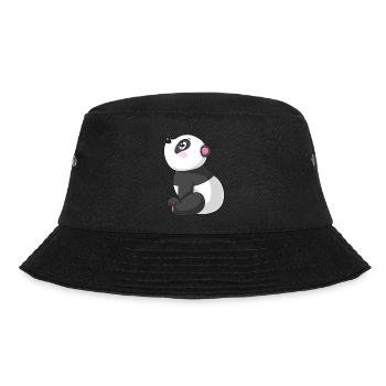 Rêver de panda de dessin animé - Bob - noir - Devant - Lela (165cm)
