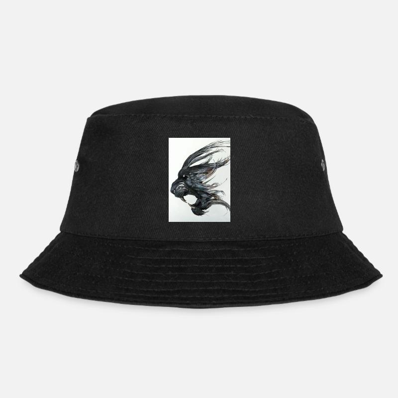 Metal Lion - Bucket Hat - black