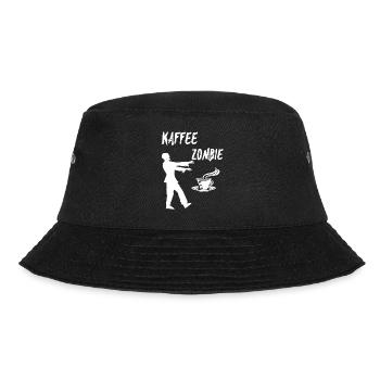 Coffee zombie - Bucket Hat - black - Front - Lela (165cm)