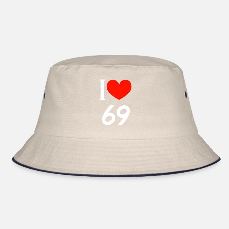I love 69 Bucket Hat