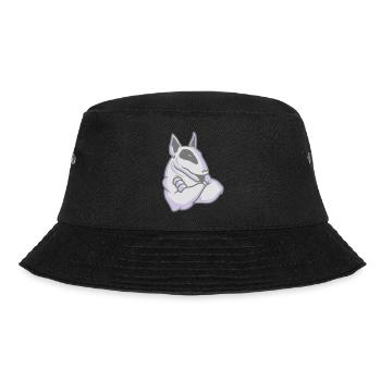 Bullterrier Mascot 3c - Bucket Hat - black - Front - Lela (165cm)