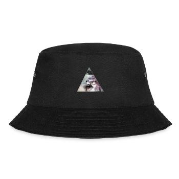 hipster moustache triangle cat swag style - Bob - noir - Devant - Lela (165cm)
