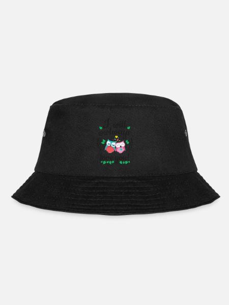 I will owlways love you Eulen - Bucket Hat - Schwarz