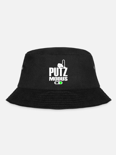 Putzfrau Putz Modus An Lustig - Bucket Hat - Schwarz