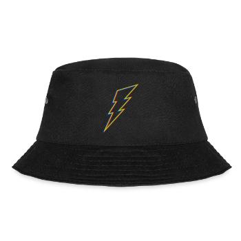 Blitz ϟ - Bucket Hat - Schwarz - Vorne - Lela (165cm)