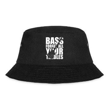 Bass Player Gift BASS FORGET ALL YOUR TREBLES - Bob - noir - Devant - Lela (165cm)