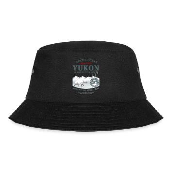 Yukon - Polar Bear - Eisbär - Bucket Hat - Schwarz - Vorne - Lela (165cm)