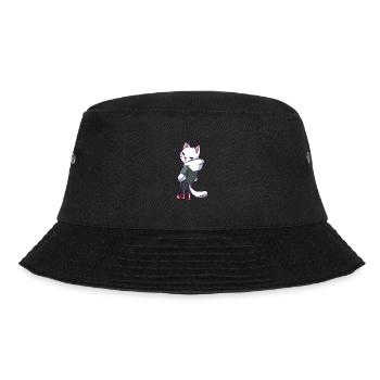 Chat cool / chat doux freshes tenues de miaou. - Bob - noir - Devant - Lela (165cm)