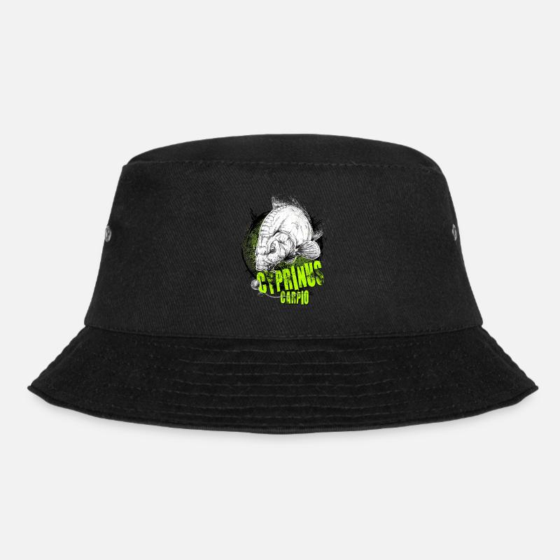 karpfen - Bucket Hat - Schwarz