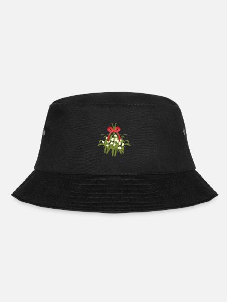 Mistelzweig Weihnachten - Bucket Hat - Schwarz
