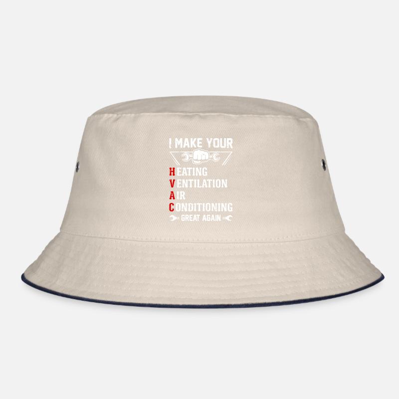 HLK Techniker Lustiger Spruch Geschenk Great Again Bucket Hat