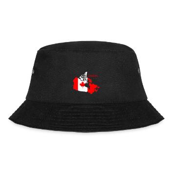 Toronto Canada Canada Flag Canadian Flag Fan - Bucket Hat - black - Front - Lela (165cm)