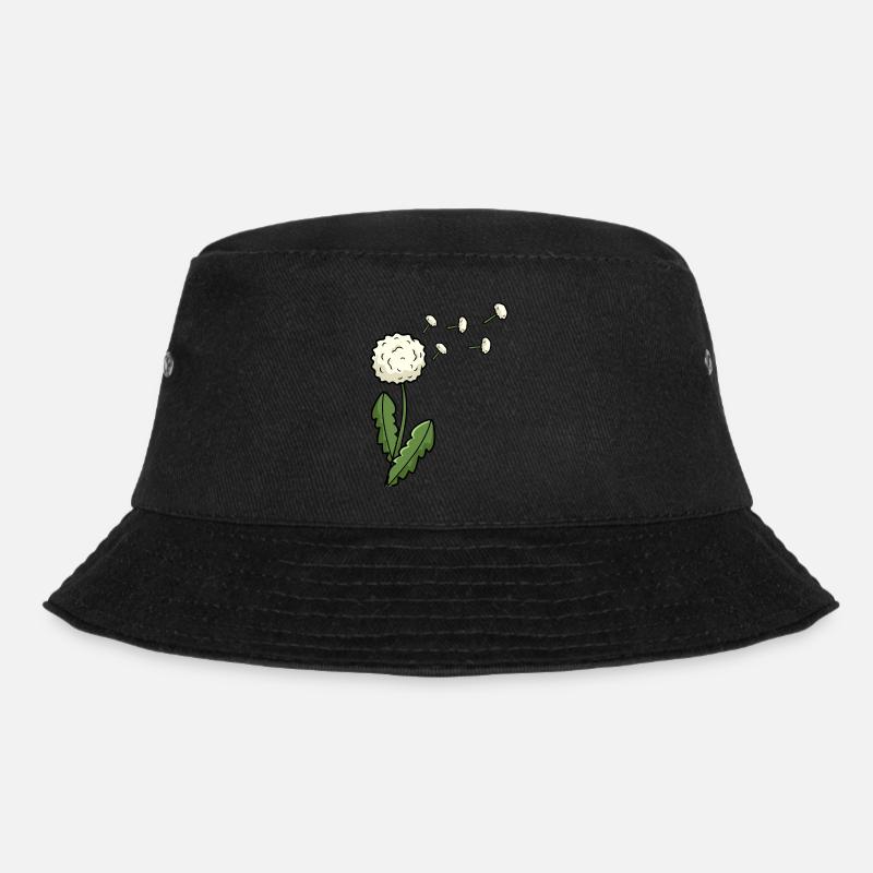 Löwenzahn - Bucket Hat - Schwarz