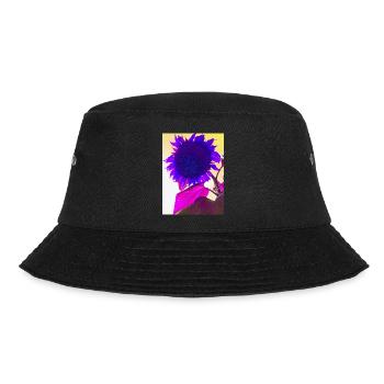 sommerblume pop Art - Bucket Hat - Schwarz - Vorne - Lela (165cm)