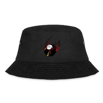 8 Ball - BALL POOL - Bucket Hat - Schwarz - Vorne - Lela (165cm)