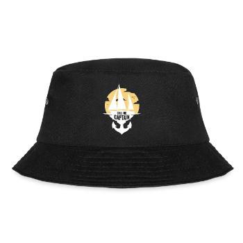 CALL ME CAPTAIN - Bucket Hat - black - Front - Lela (165cm)