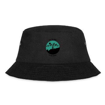 Bicycle Cycling Gift Idea for Men Women - Bucket Hat - black - Front - Lela (165cm)