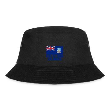 Falklandinseln - Bucket Hat - Schwarz - Vorne - Lela (165cm)