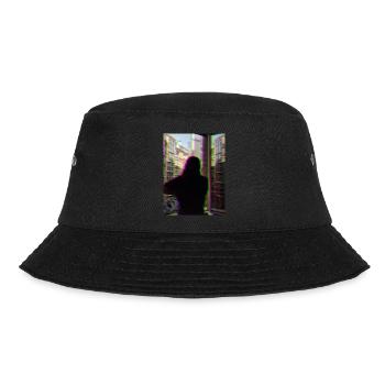Trippy Mornings - Bucket Hat - Schwarz - Vorne - Lela (165cm)