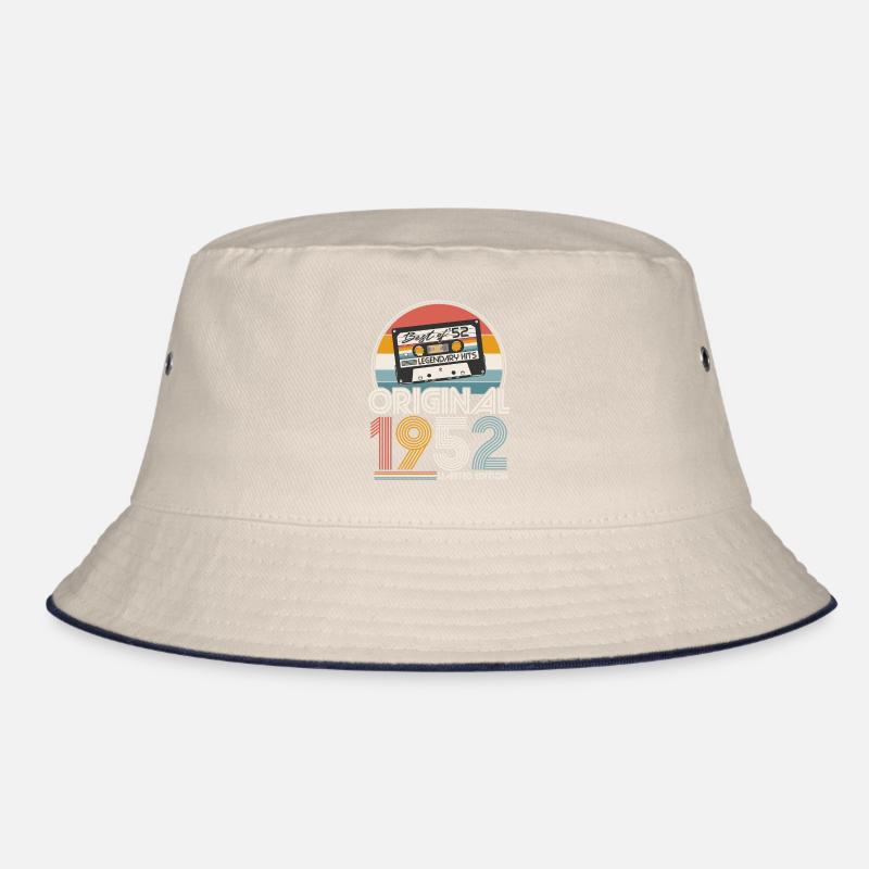 1952 Vintage Birthday Retro Gift Bucket Hat