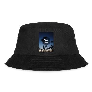 Feel free - Bucket Hat - Schwarz - Vorne - Lela (165cm)