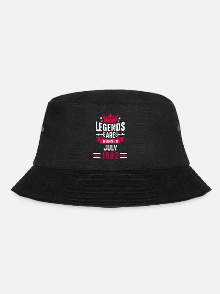 Juli 1982 - 40. Geburtstag Geschenk. Awesome. - Bucket Hat - Schwarz