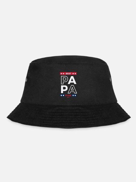 Best PAPA ever - Bucket Hat - black