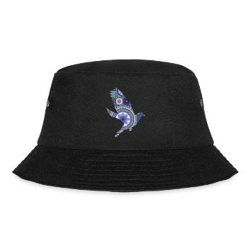 Taube ornament - Bucket Hat - Schwarz - Vorne - Lela (165cm)