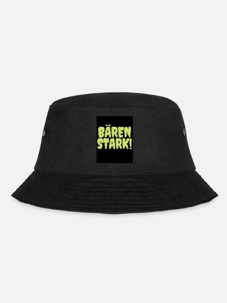 Bären stark - Bucket Hat - Schwarz