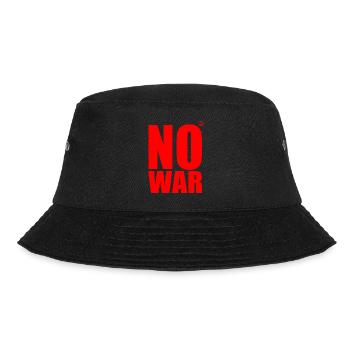 No war - Bucket Hat - Schwarz - Vorne - Lela (165cm)