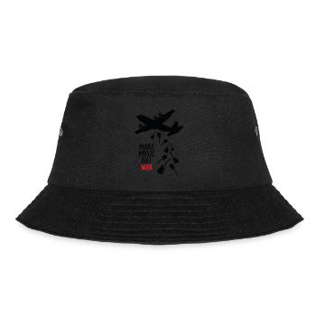 Make Music Not War - Bucket Hat - black - Front - Lela (165cm)