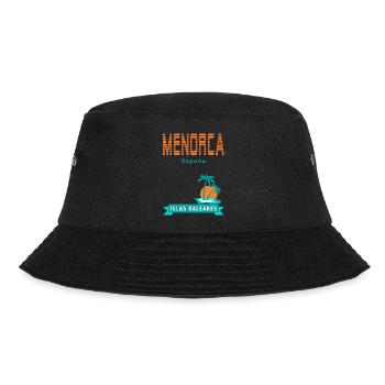 Menorca - Islas Baleares - Spanien - Bucket Hat - Schwarz - Vorne - Lela (165cm)