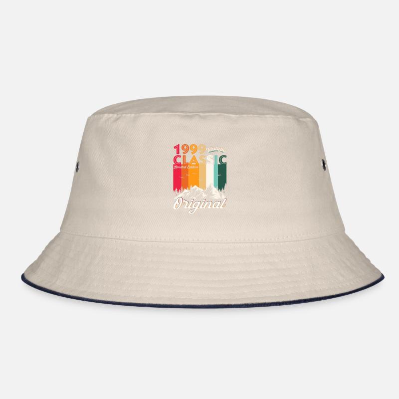 Original 1999 23. Geburtstag Geschenk Herren Damen Bucket Hat