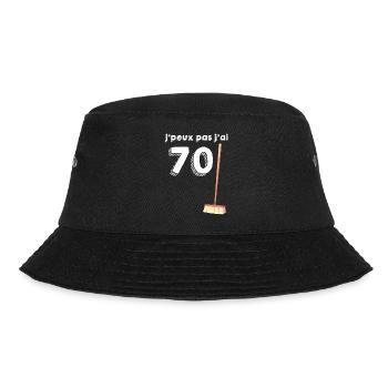 70 ans Anniversaire Homme Femme - Bob - noir - Devant - Lela (165cm)
