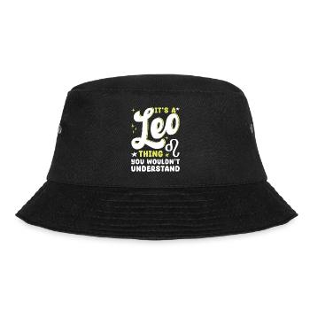 Zodiac sign Leo - Bucket Hat - black - Front - Lela (165cm)