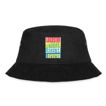 Leicester Angleterre UK City Font Skyline Accueil - Bob - noir - Devant - Lela (165cm)