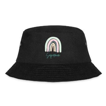 I Am A Supermom - Bucket Hat - Schwarz - Vorne - Lela (165cm)
