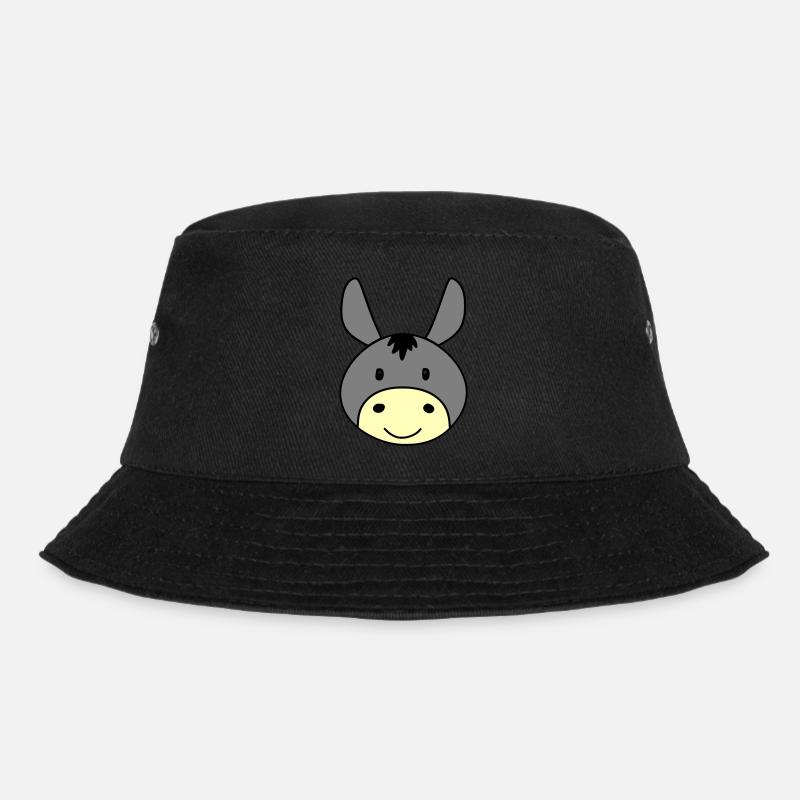 Âne mignon - Bob - noir
