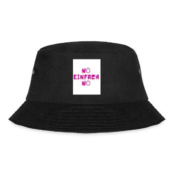 Nö - Bucket Hat - Schwarz - Vorne - Lela (165cm)