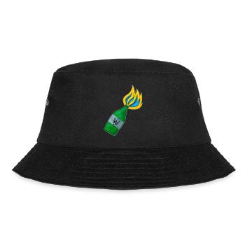 Molotowcocktail. Ukrainischer Kampf. UA-Symbol. - Bucket Hat - Schwarz - Vorne - Lela (165cm)