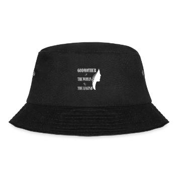 Godmother Aunt Godmother Baptismal Godchild - Bucket Hat - black - Front - Lela (165cm)