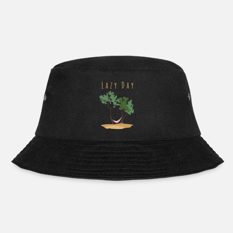 Fauler Tag - Bucket Hat - Schwarz