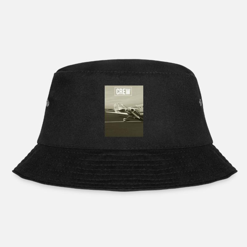Job 15 CREW - Bucket Hat - Schwarz